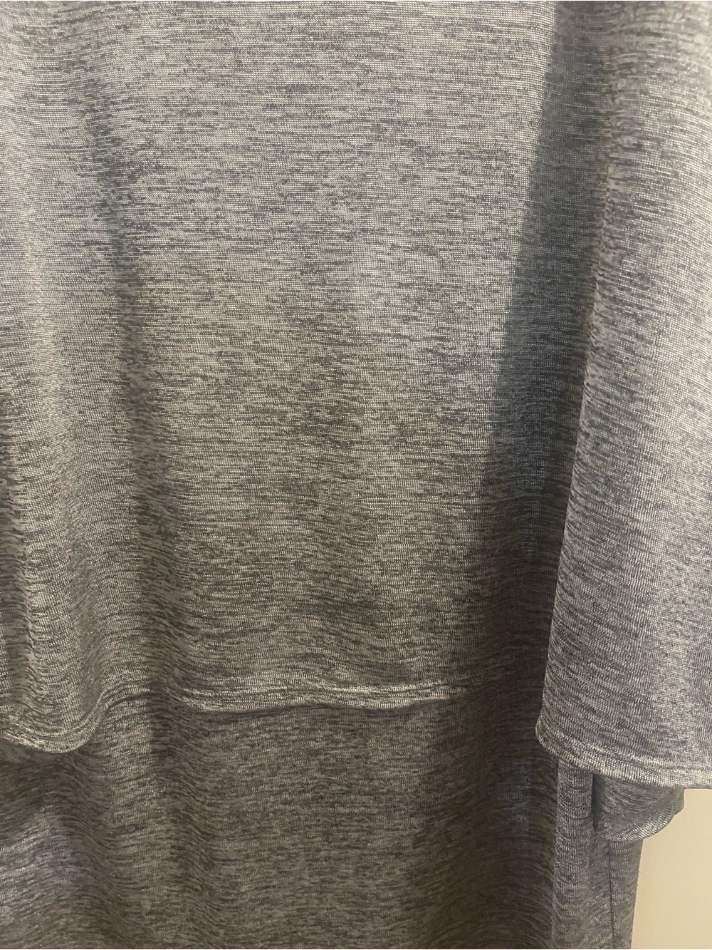 Joseph Ribkoff Gray V-Neck Knit Top - Picture 4 of 6